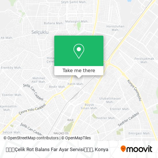 🔧🚘🚗Çelik Rot Balans Far Ayar Servisi🚗🚘🔧 map