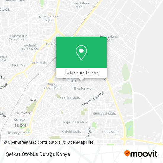 Şefkat Otobüs Durağı map