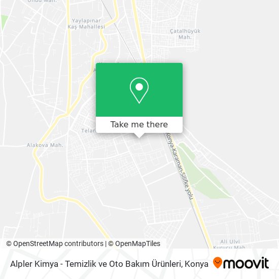 Alpler Kimya - Temizlik ve Oto Bakım Ürünleri map