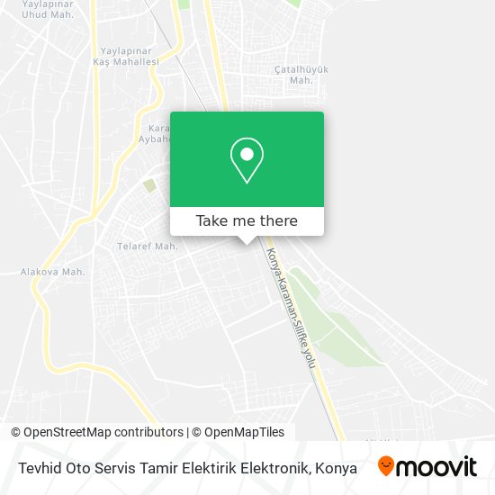Tevhid Oto Servis Tamir Elektirik Elektronik map