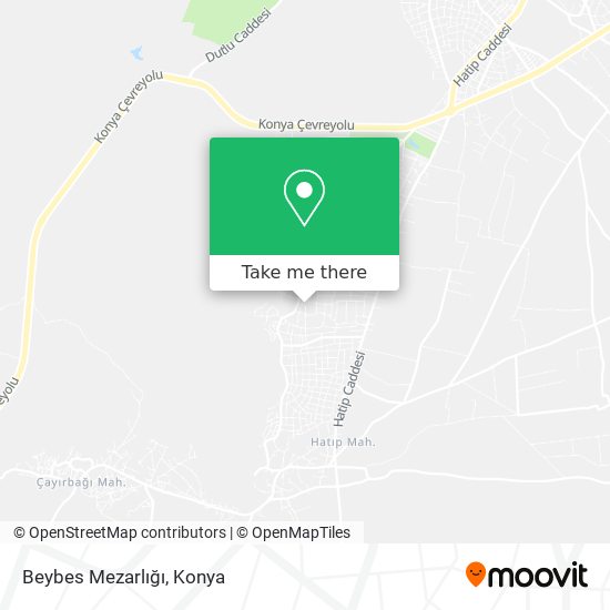 Beybes Mezarlığı map