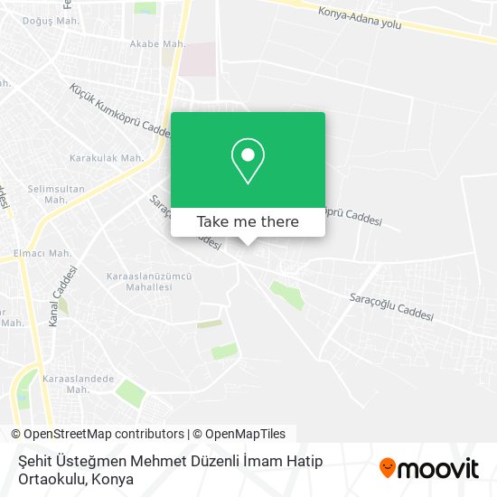 Şehit Üsteğmen Mehmet Düzenli İmam Hatip Ortaokulu map