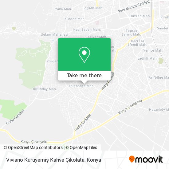 Viviano Kuruyemiş Kahve Çikolata map
