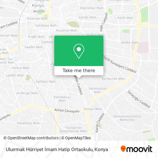 Uluırmak Hürriyet İmam Hatip Ortaokulu map