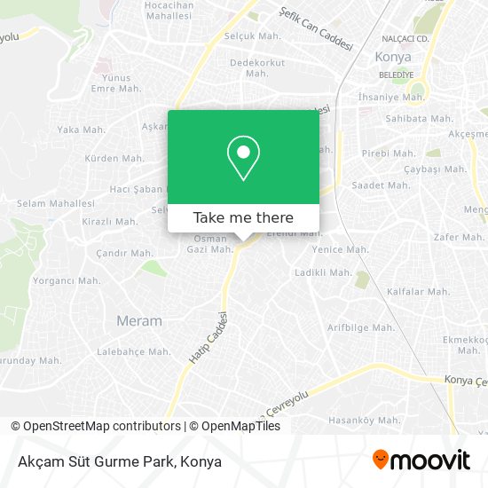 Akçam Süt Gurme Park map