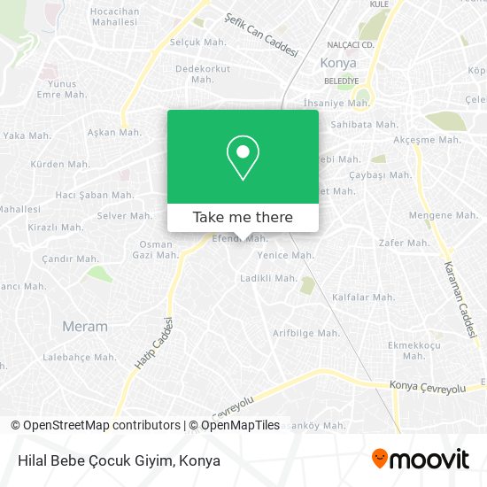 Hilal Bebe Çocuk Giyim map