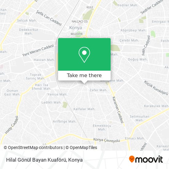 Hilal Gönül Bayan Kuaförü map