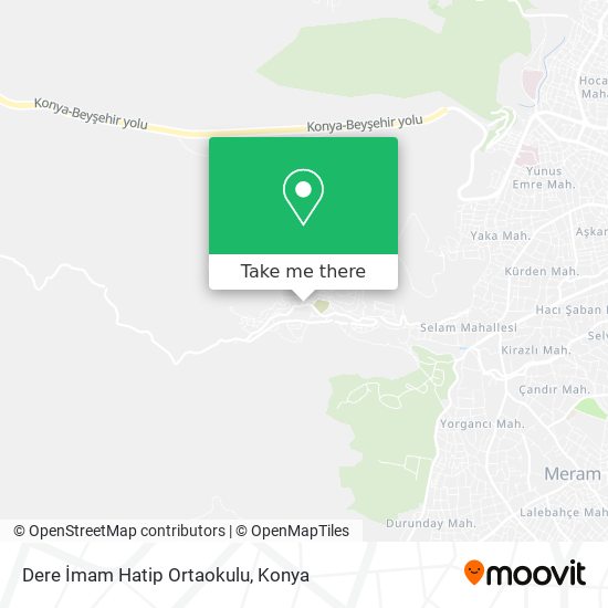 Dere İmam Hatip Ortaokulu map