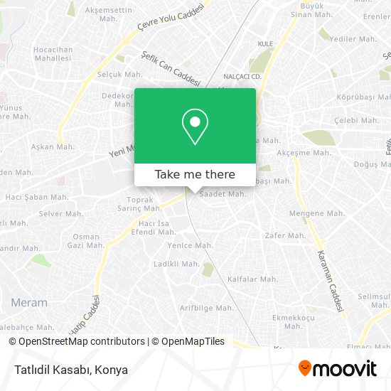 Tatlıdil Kasabı map