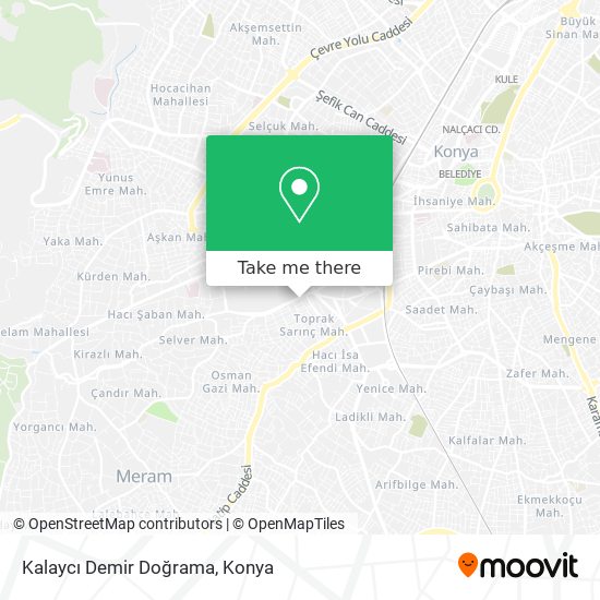 Kalaycı Demir Doğrama map
