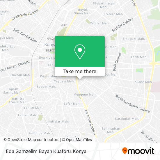 Eda Gamzelim Bayan Kuaförü map