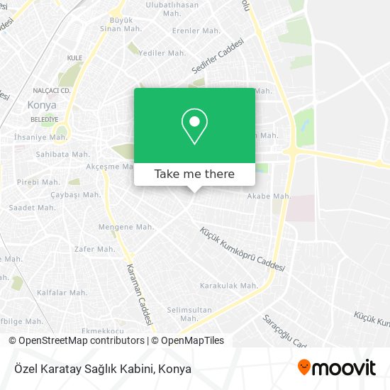 Özel Karatay Sağlık Kabini map