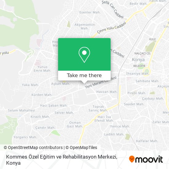 Kommes Özel Eğitim ve Rehabilitasyon Merkezi map