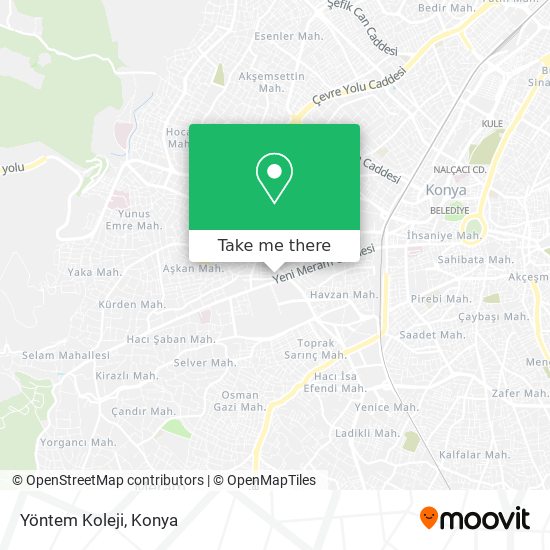 Yöntem Koleji map