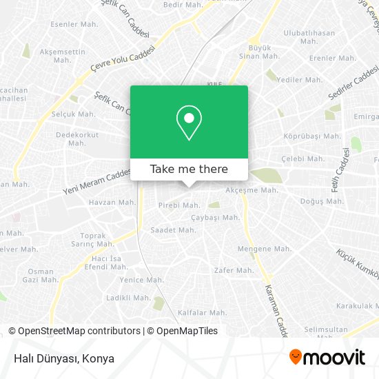 Halı Dünyası map