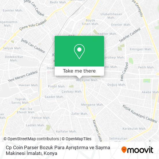 Cp Coin Parser Bozuk Para Ayrıştırma ve Sayma Makinesi İmalatı map