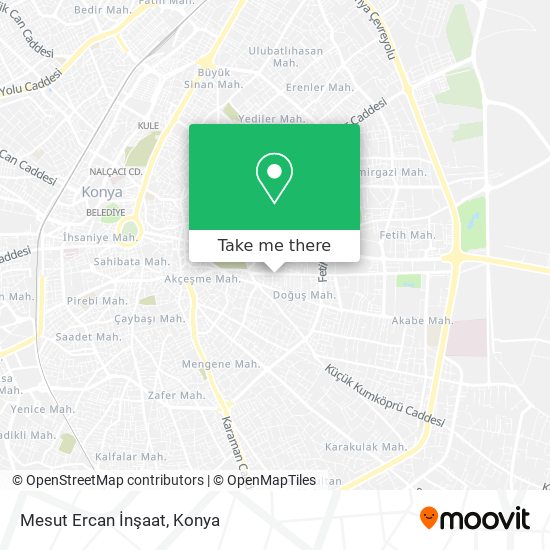 Mesut Ercan İnşaat map