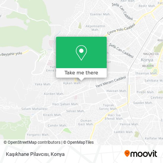 Kaşıkhane Pilavcısı map
