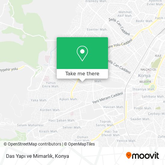 Das Yapı ve Mimarlık map