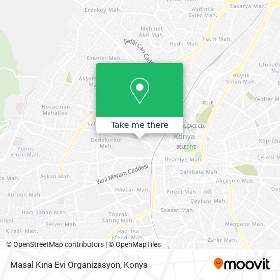 Masal Kına Evi Organizasyon map