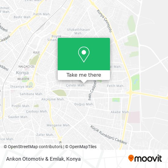 Arıkon Otomotiv & Emlak map