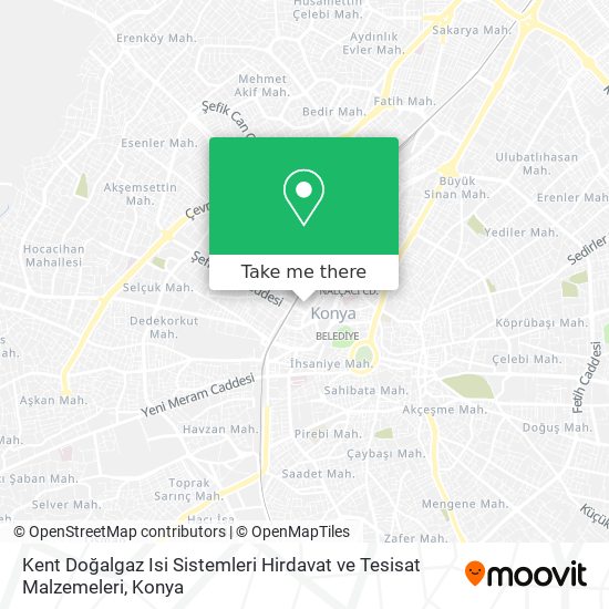 Kent Doğalgaz Isi Sistemleri Hirdavat ve Tesisat Malzemeleri map