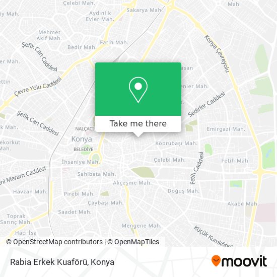 Rabia Erkek Kuaförü map