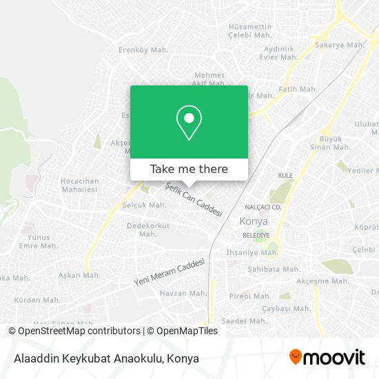Alaaddin Keykubat Anaokulu map