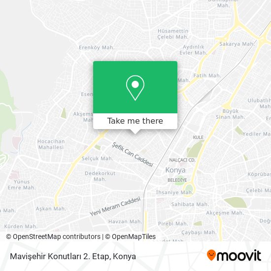 Mavişehir Konutları 2. Etap map