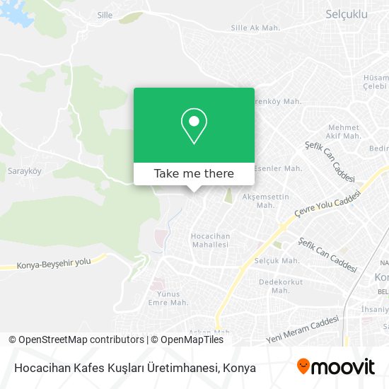 Hocacihan Kafes Kuşları Üretimhanesi map