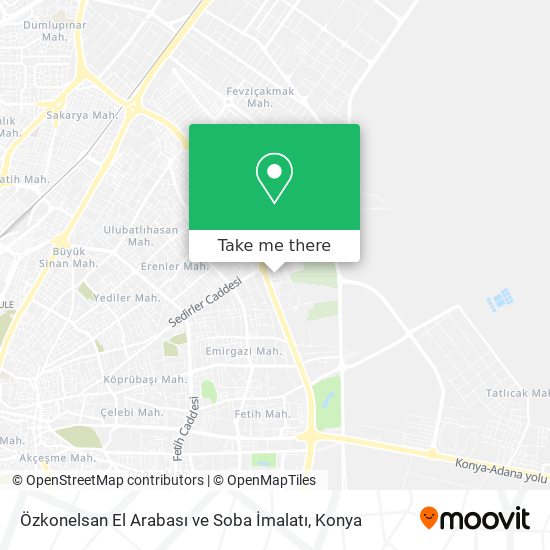 Özkonelsan El Arabası ve Soba İmalatı map