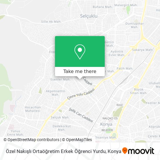 Özel Nakışlı Ortaöğretim Erkek Öğrenci Yurdu map
