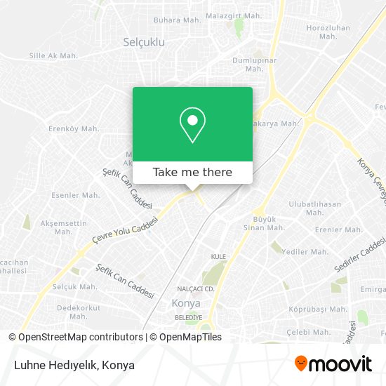 Luhne Hedıyelık map