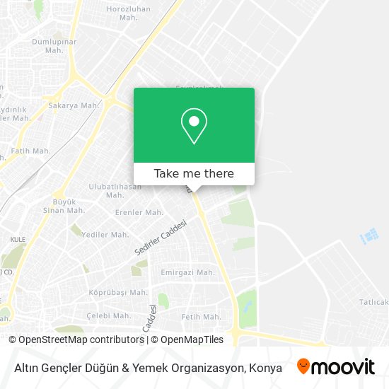 Altın Gençler Düğün & Yemek Organizasyon map