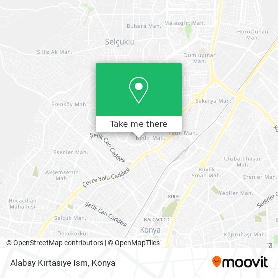 Alabay Kırtasıye Ism map