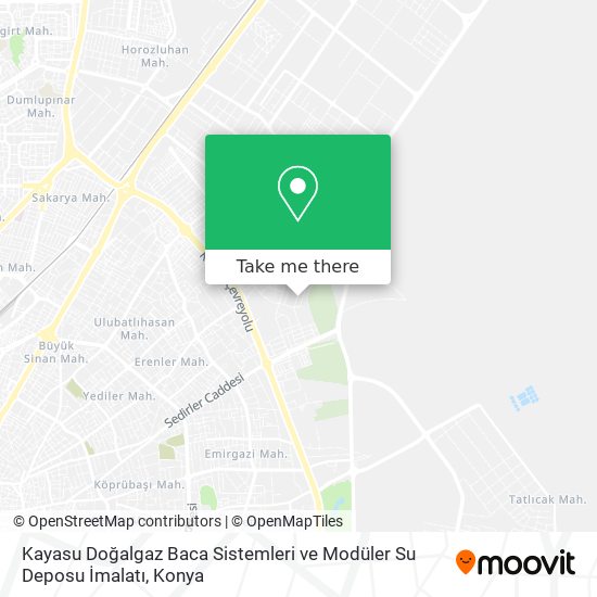 Kayasu Doğalgaz Baca Sistemleri ve Modüler Su Deposu İmalatı map