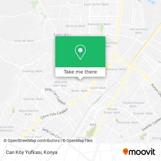 Can Köy Yufkası map
