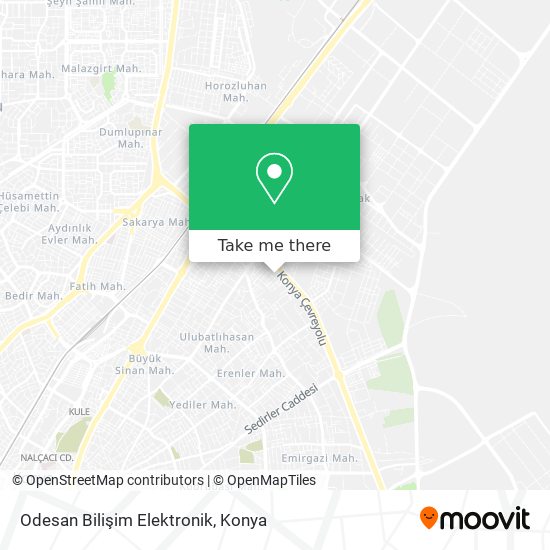 Odesan Bilişim Elektronik map