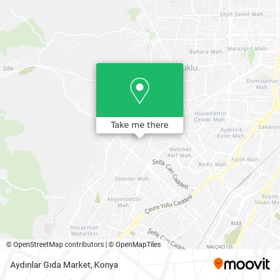Aydınlar Gıda Market map