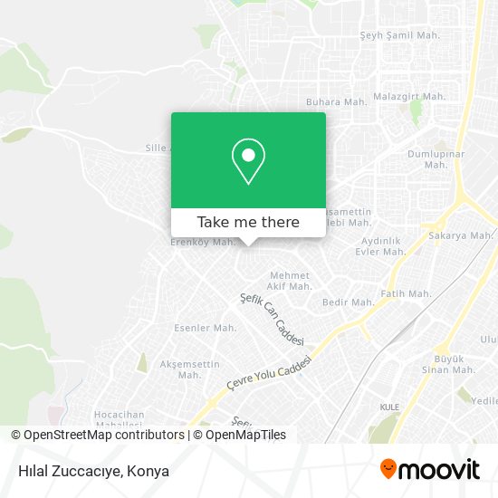 Hılal Zuccacıye map