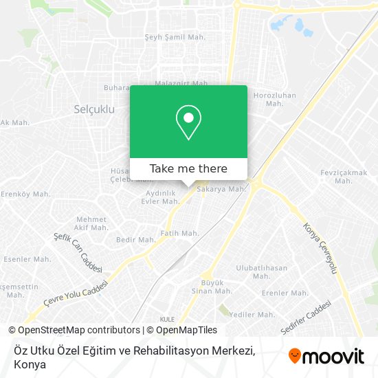 Öz Utku Özel Eğitim ve Rehabilitasyon Merkezi map