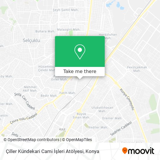 Çiller Kündekari Cami İşleri Atölyesi map