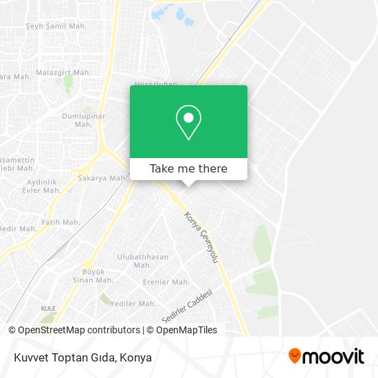 Kuvvet Toptan Gıda map