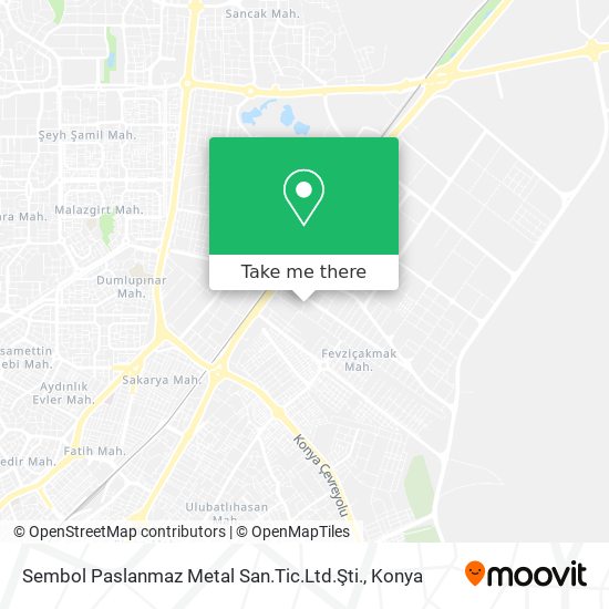 Sembol Paslanmaz Metal San.Tic.Ltd.Şti. map