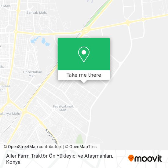 Aller Farm Traktör Ön Yükleyici ve Ataşmanları map