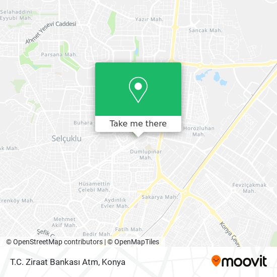 T.C. Ziraat Bankası Atm map
