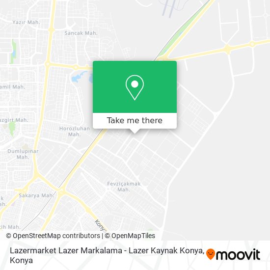 Lazermarket Lazer Markalama - Lazer Kaynak Konya map