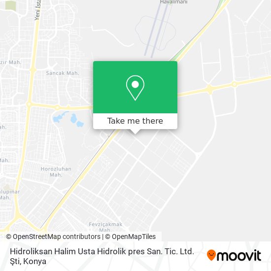 Hidroliksan Halim Usta Hidrolik pres San. Tic. Ltd. Şti map