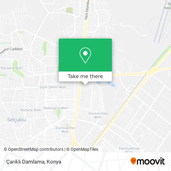 Çarıklı Damlama map