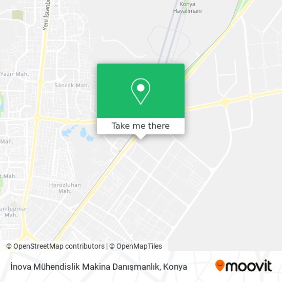 İnova Mühendislik Makina Danışmanlık map